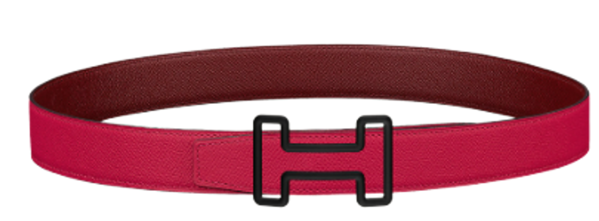 Hermes Tonight Buckle And Reversible Leather Belt