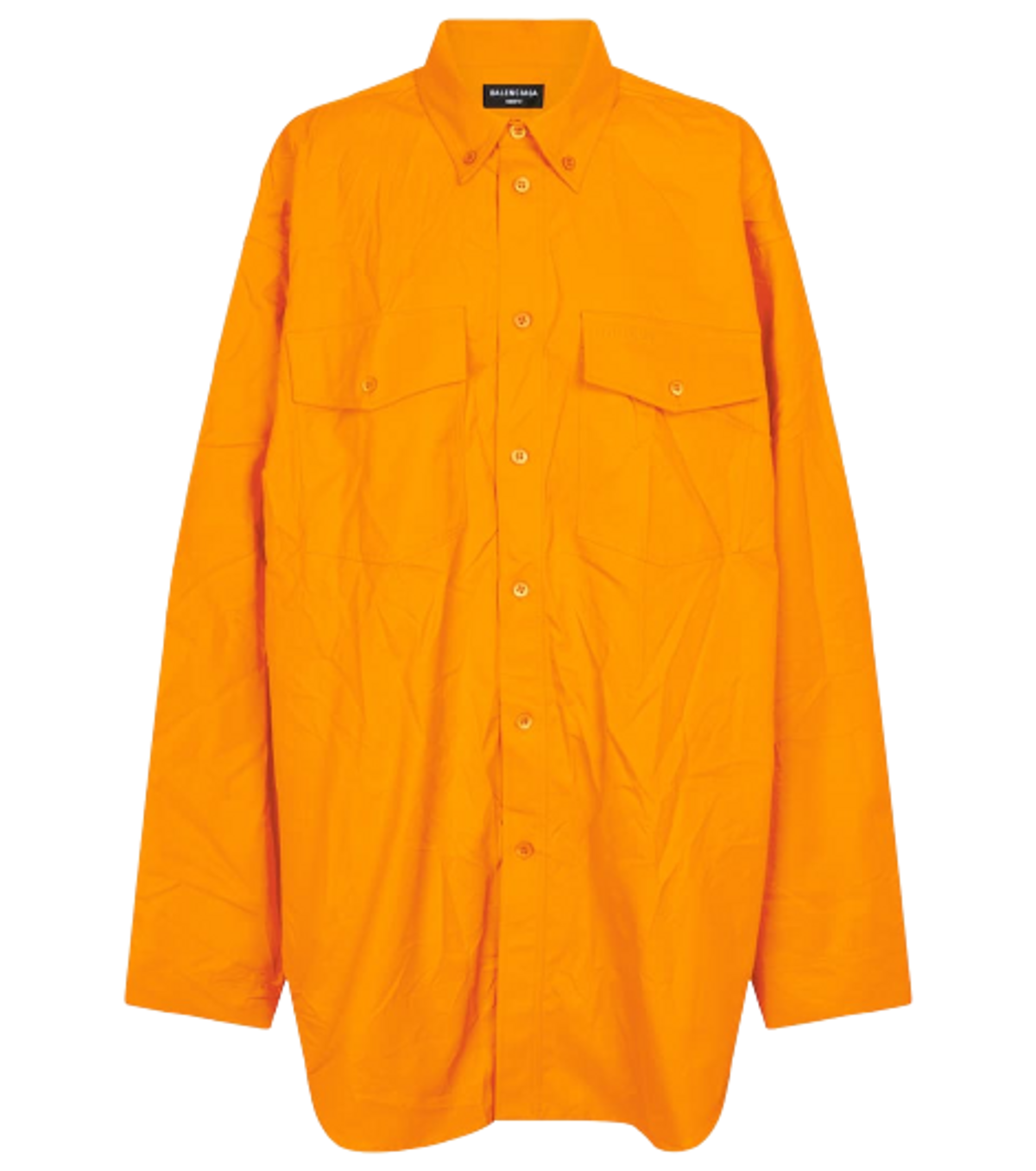 orange balenciaga shirt