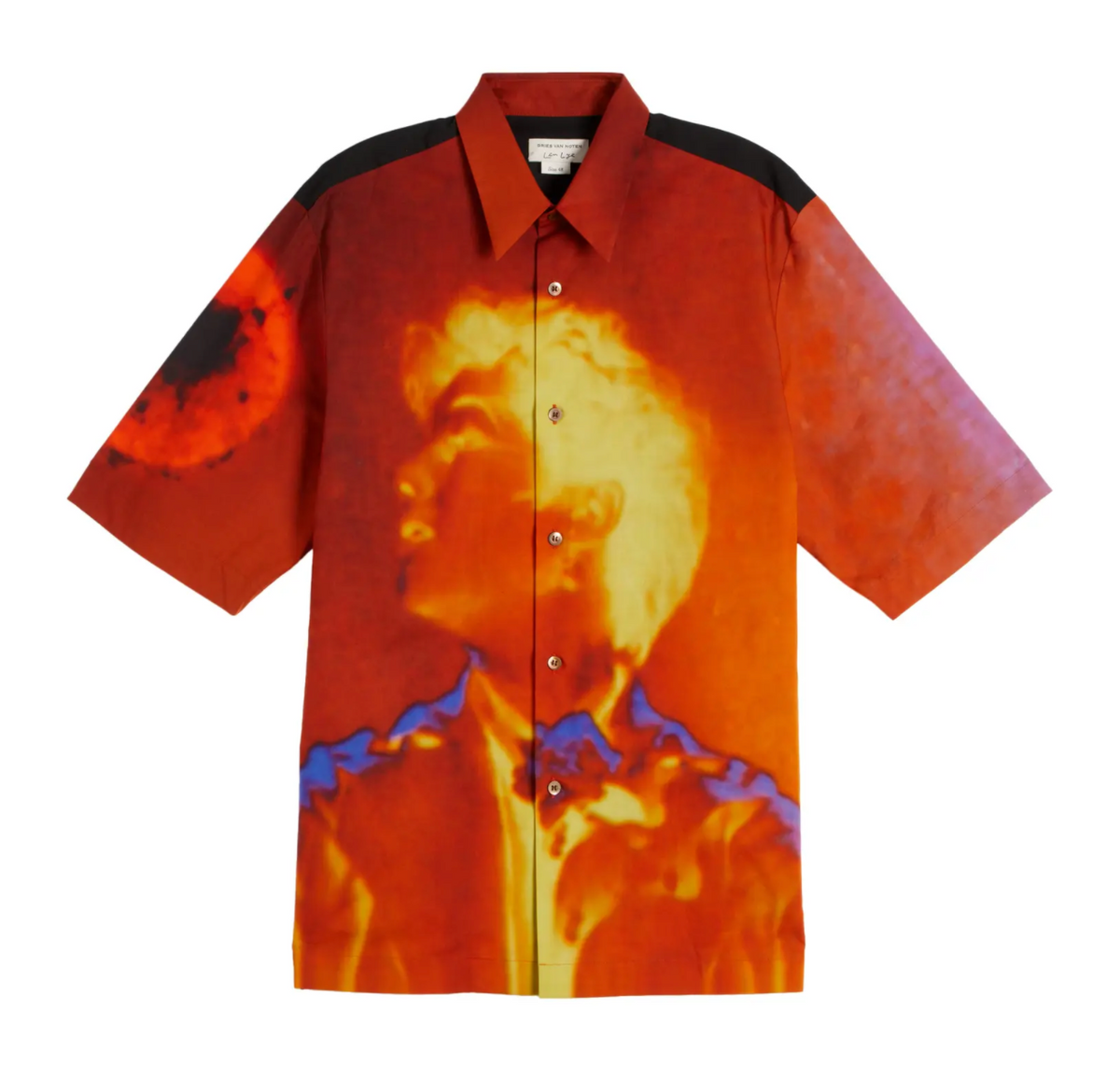 Dries Van Noten Clasen Print Button-Up Shirt