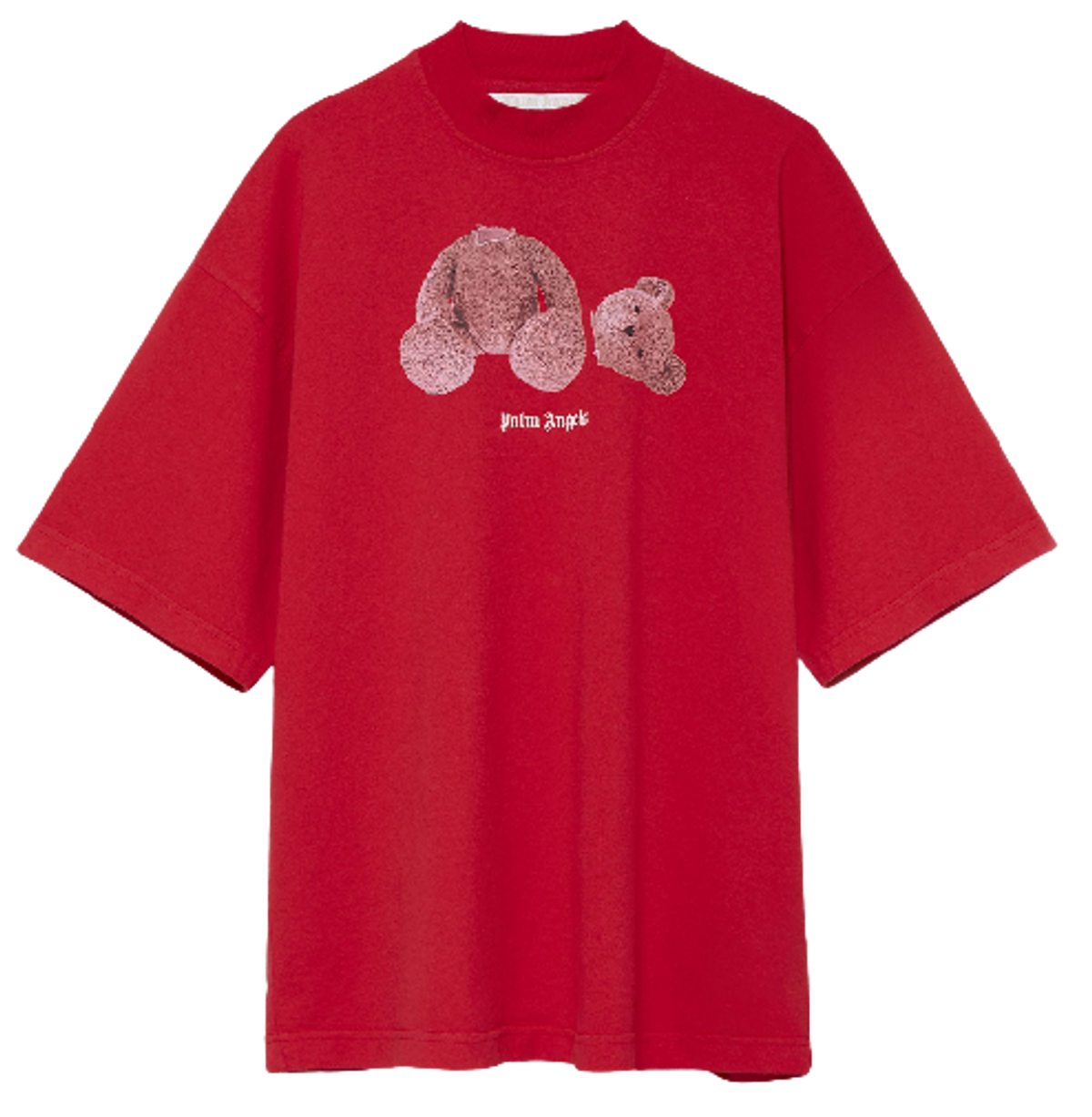 Palm Angels Teddy Bear Red T-Shirt