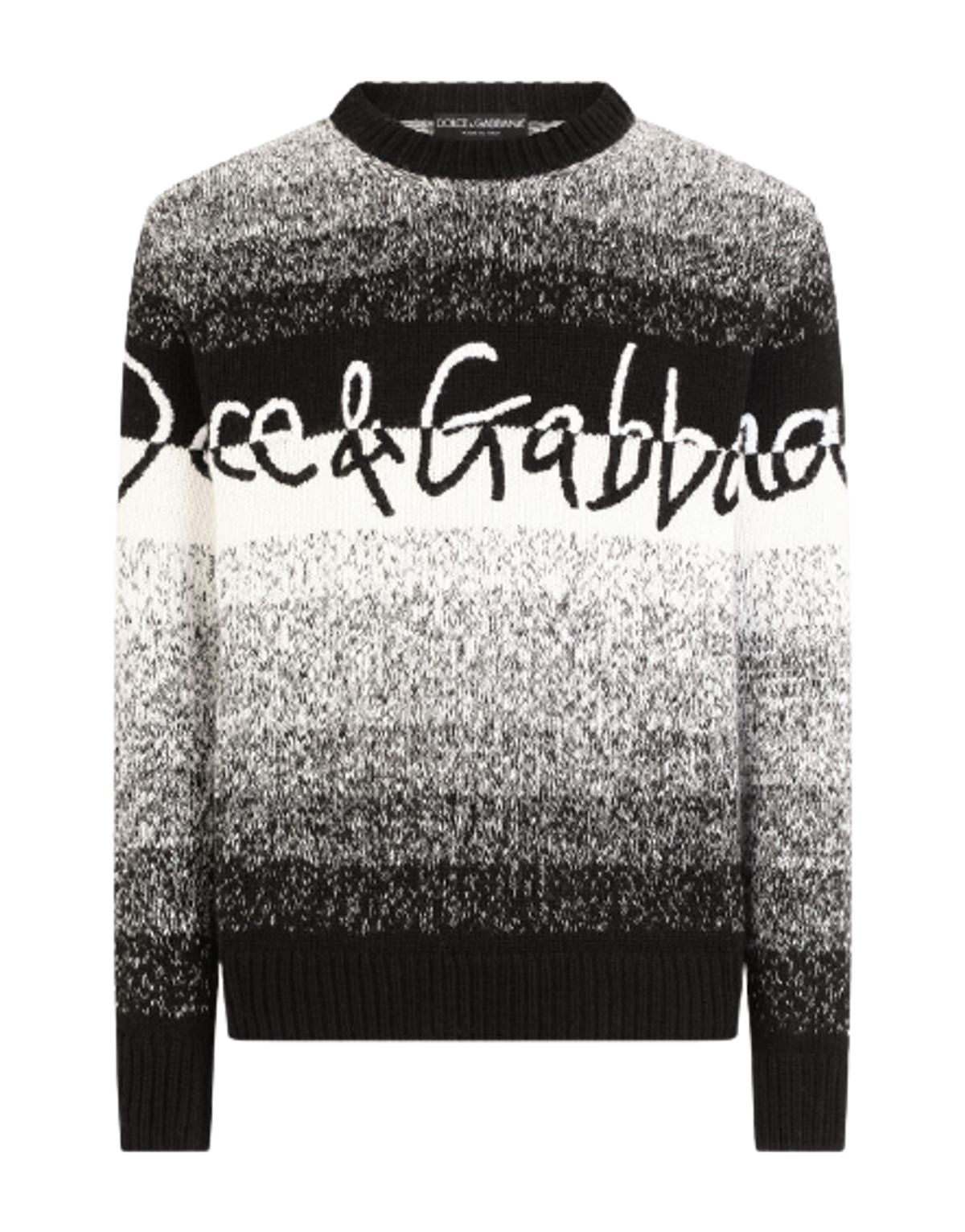 Dolce & Gabbana Wool Round Neck Sweater