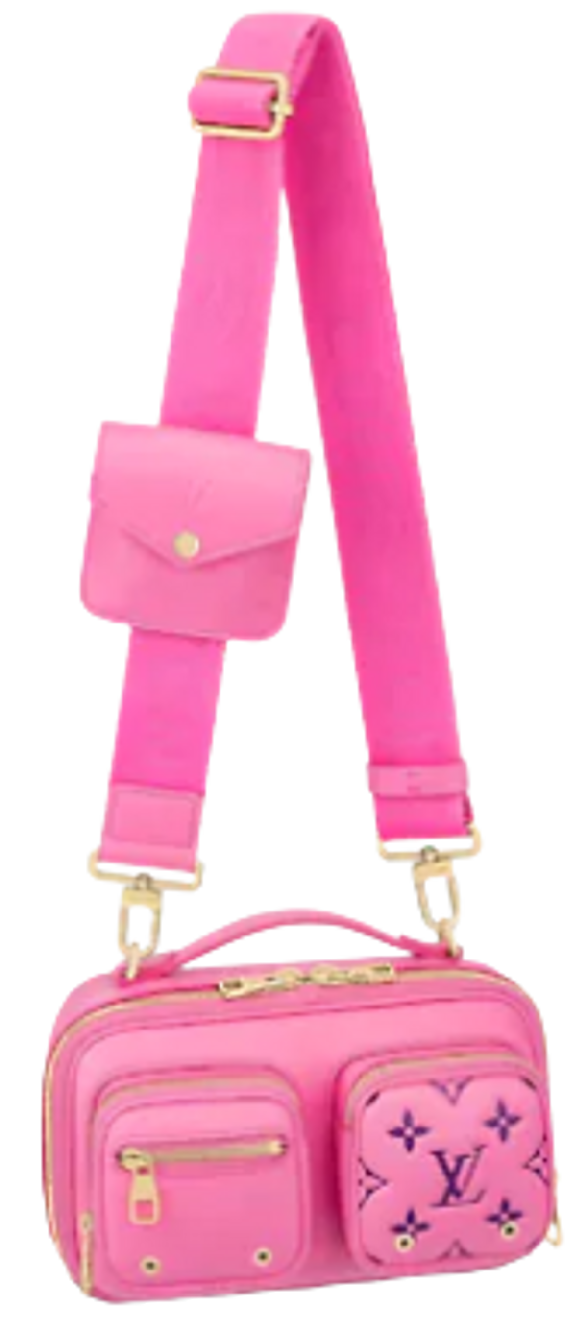 Louis Vuitton Utility Crossbody Pink Bag
