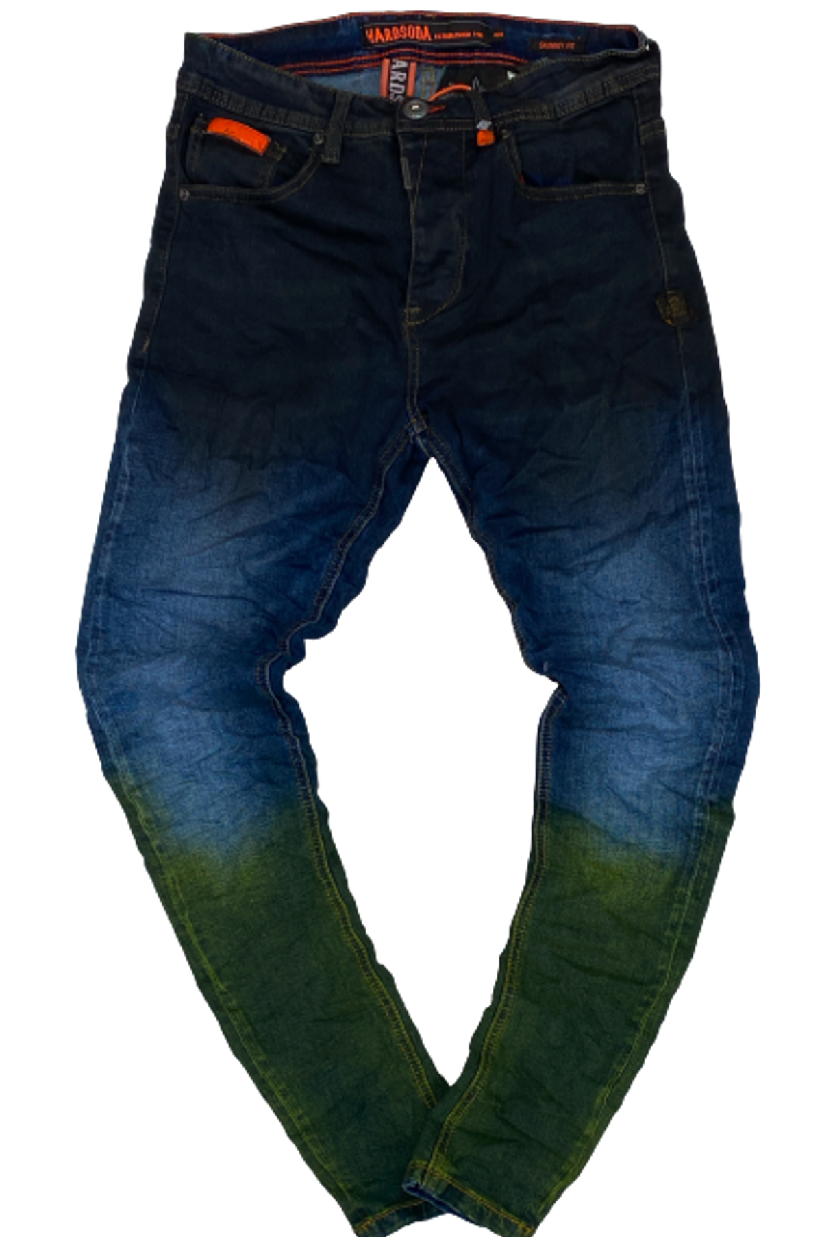 Hard Soda Two Toned Denim Jeans