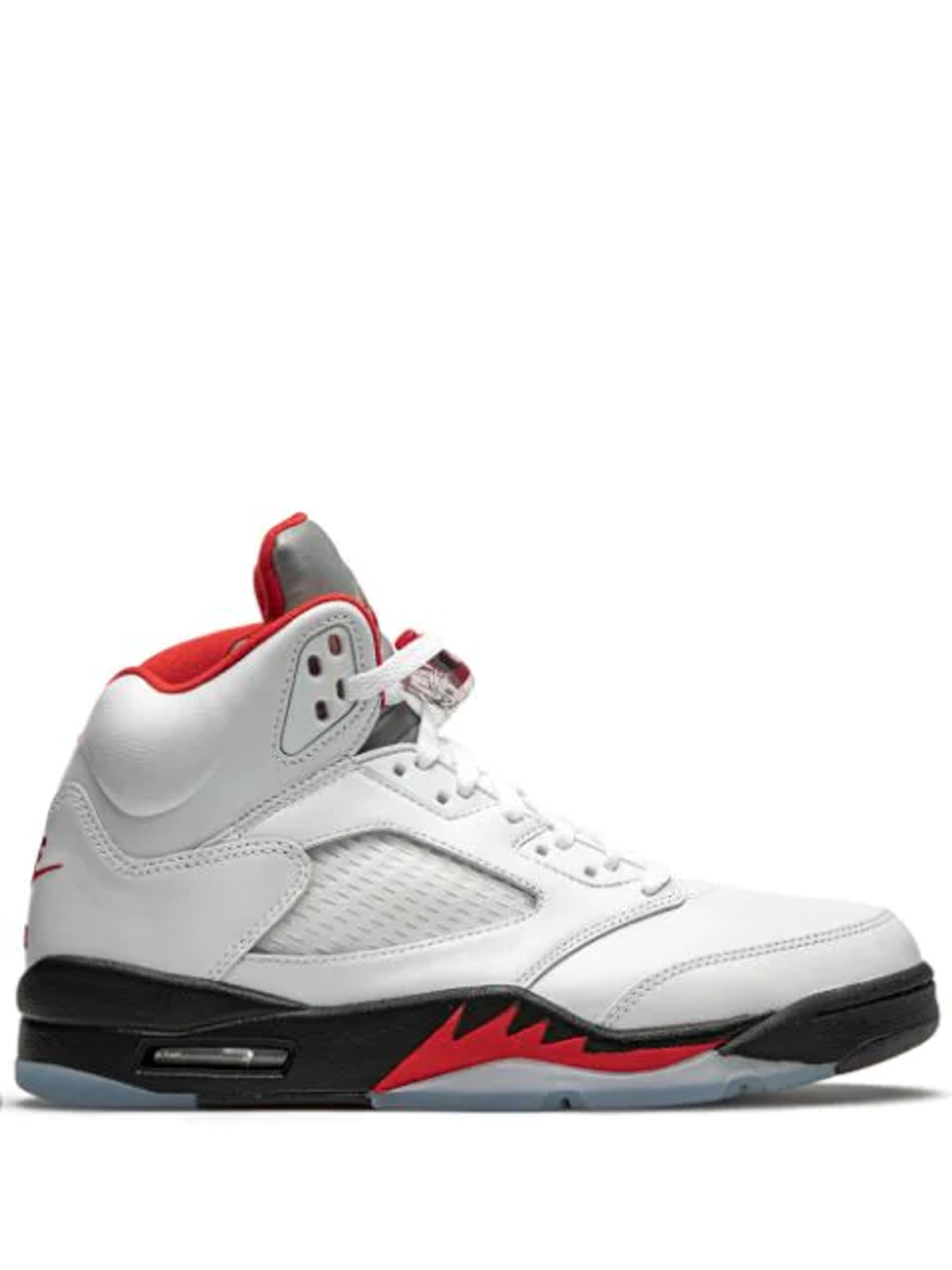 Jordan Air Jordan 5 Retro Fire Red Silver Tongue Sneakers