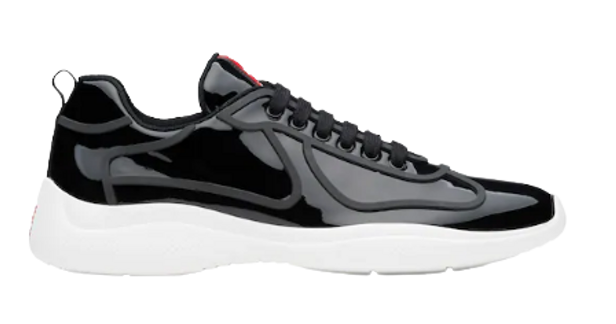 Prada Black America Cup Sneakers