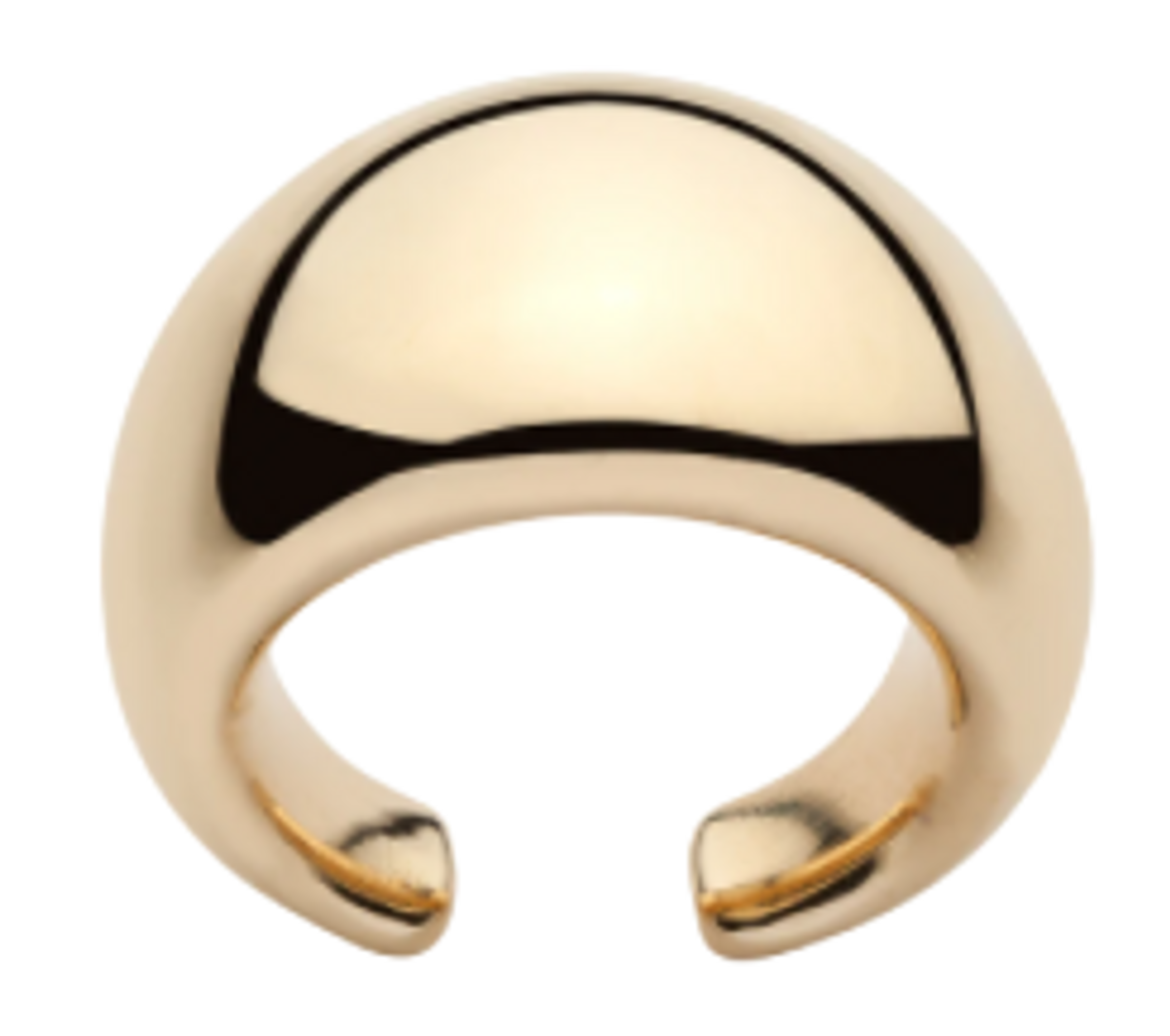 Jennifer Fisher New Cylinder Gold Ring