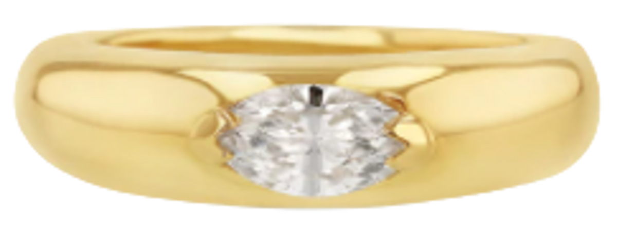 Grace Lee Marquise Demi Demi Ring