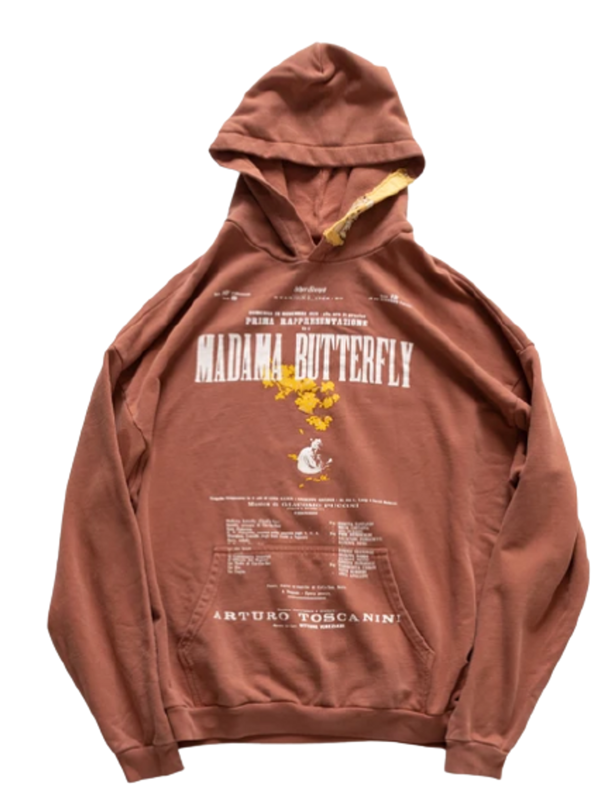 Other Scenes Madama Butterfly Brown Hoodie
