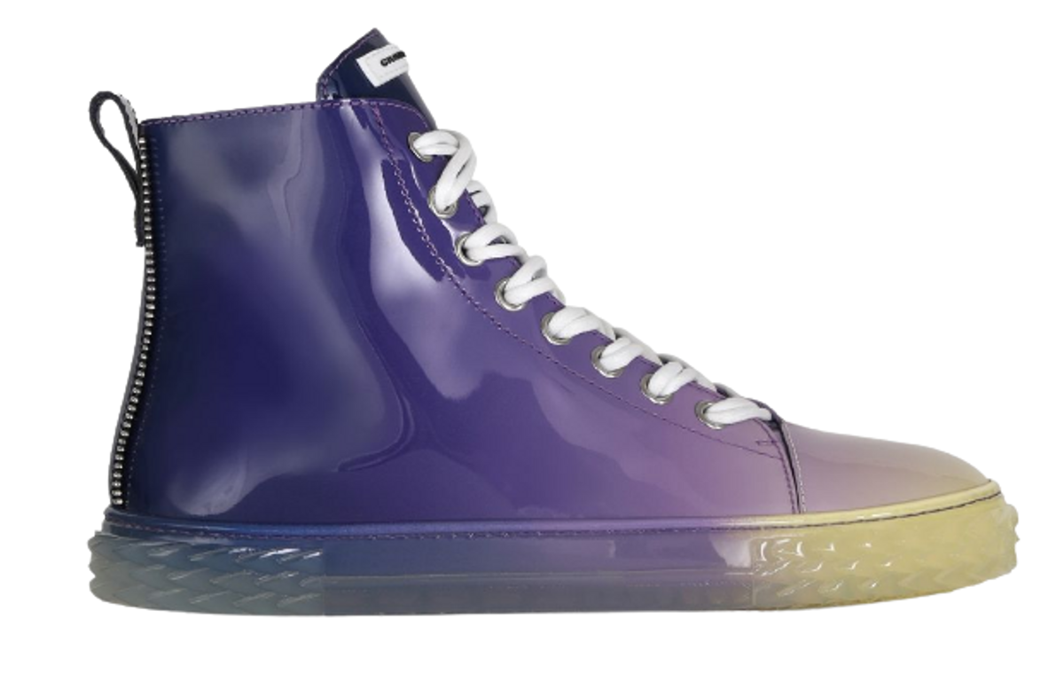 Giuseppe Zanotti Purple Blabber Sneakers