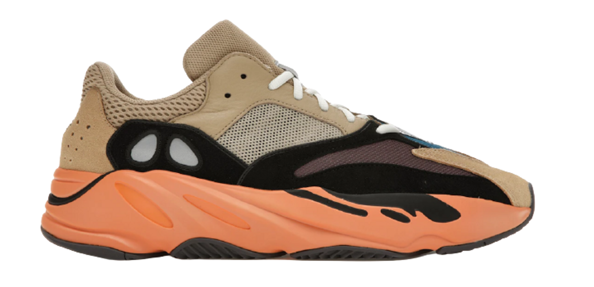 Adidas Yeezy Boost 700 Enflame Amber Sneakers