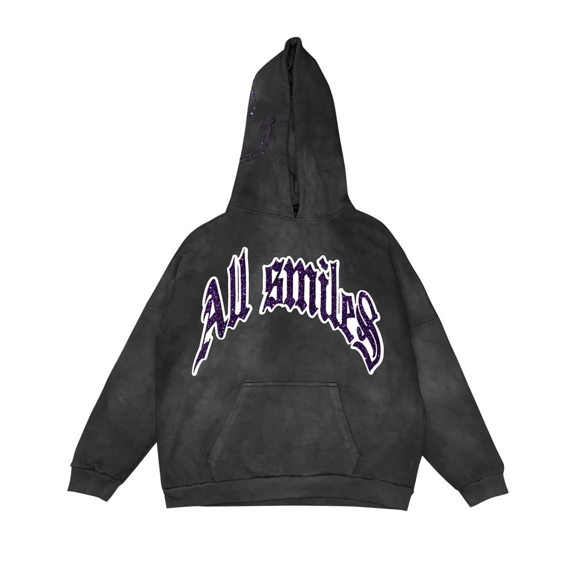 Fallacide Gallery All Smiles Glitter Hoodie