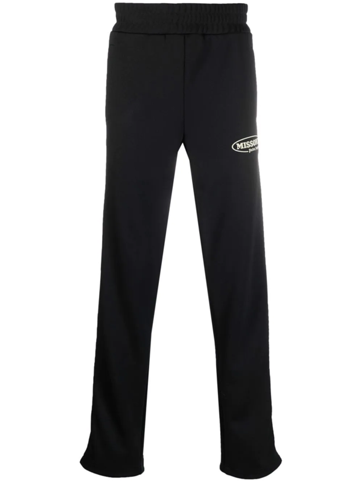Palm Angels × Missoni Colour Block Trim Logo Black Track Pants