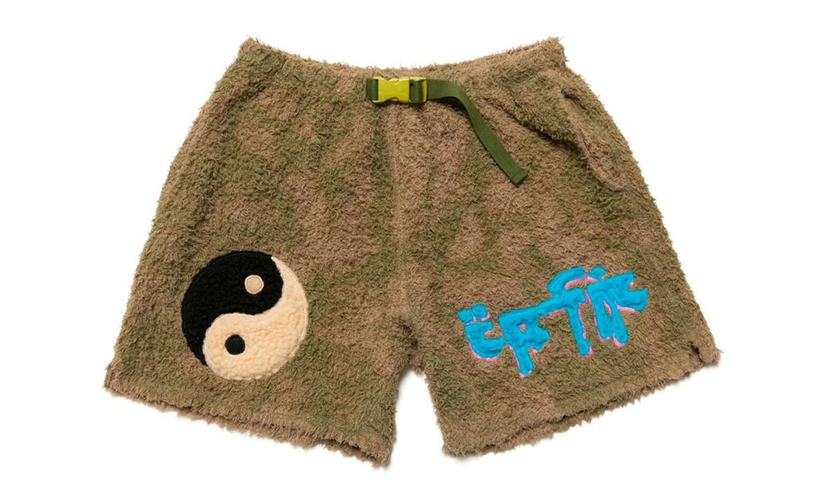 Cactus Plant Flea Market × Human Made CPFM Fuzzy Acid Shorts