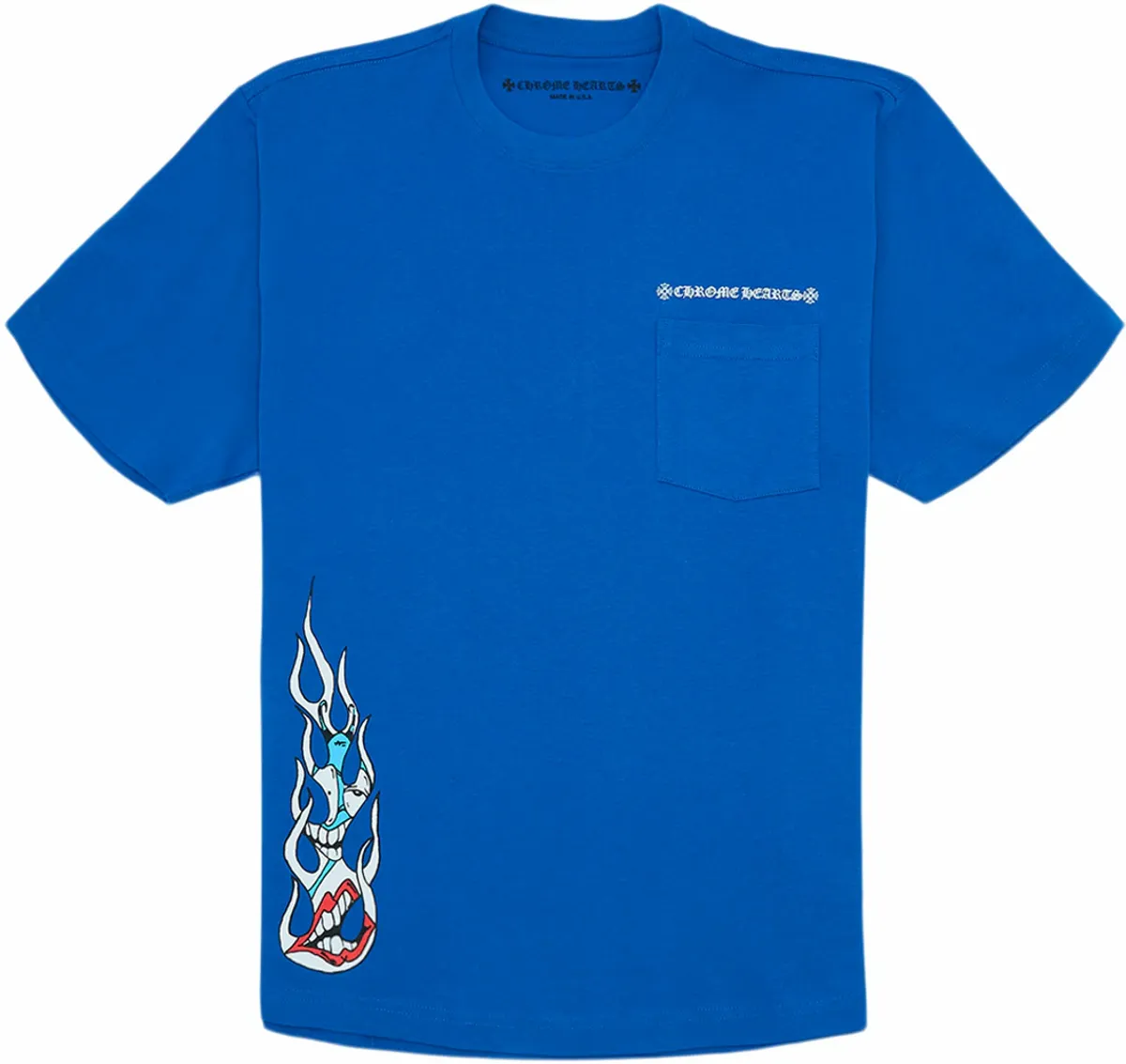 Chrome Hearts × Matty Boy Space Blue T-Shirt