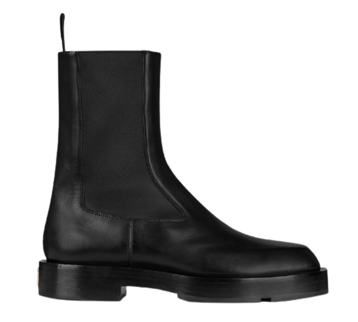 Givenchy Squared Chelsea Black Boots