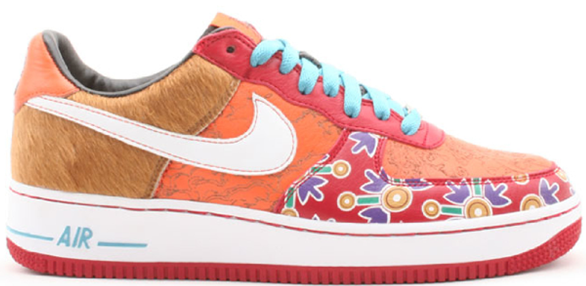 Nike Air Force 1 Low Year Of The Dog Red Sneakers