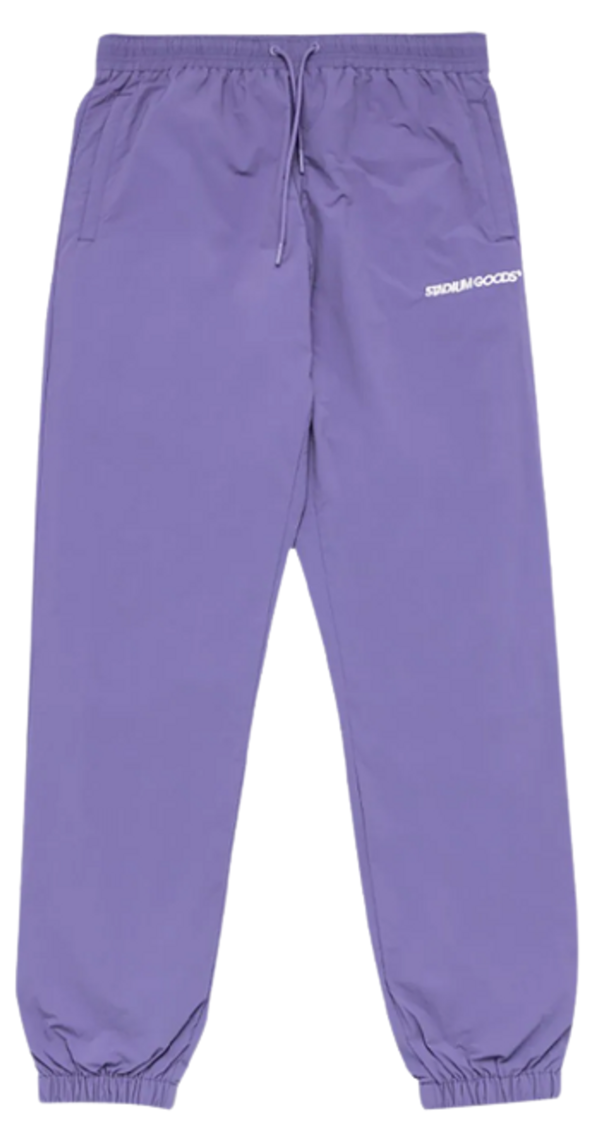 Stadium Goods Logo Embroidered Purple Track Pants