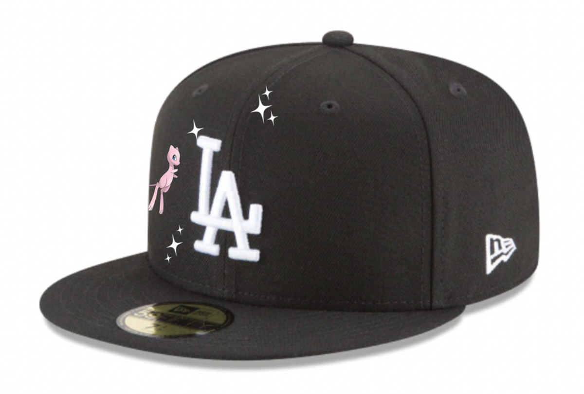 Demoworld Beauty and Grace Los Angeles 59FIFTY Fitted Black Cap