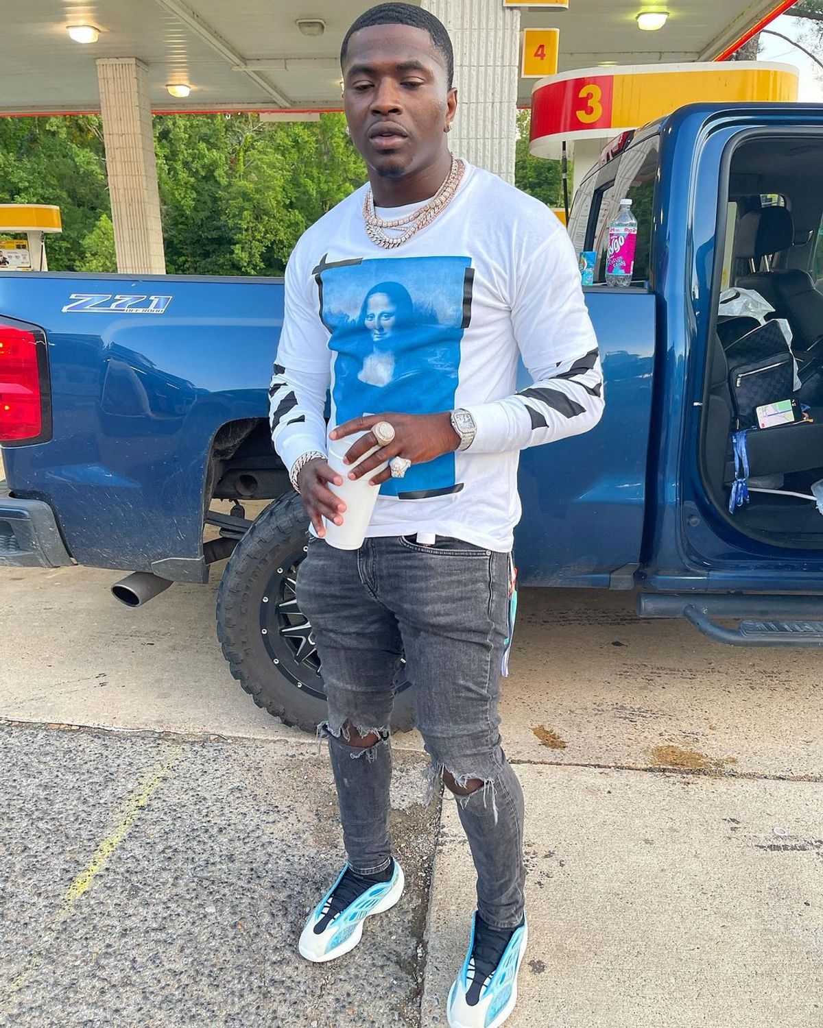 Bankroll Freddie Outfit from July 25, 2021 | WHAT’S ON THE STAR?