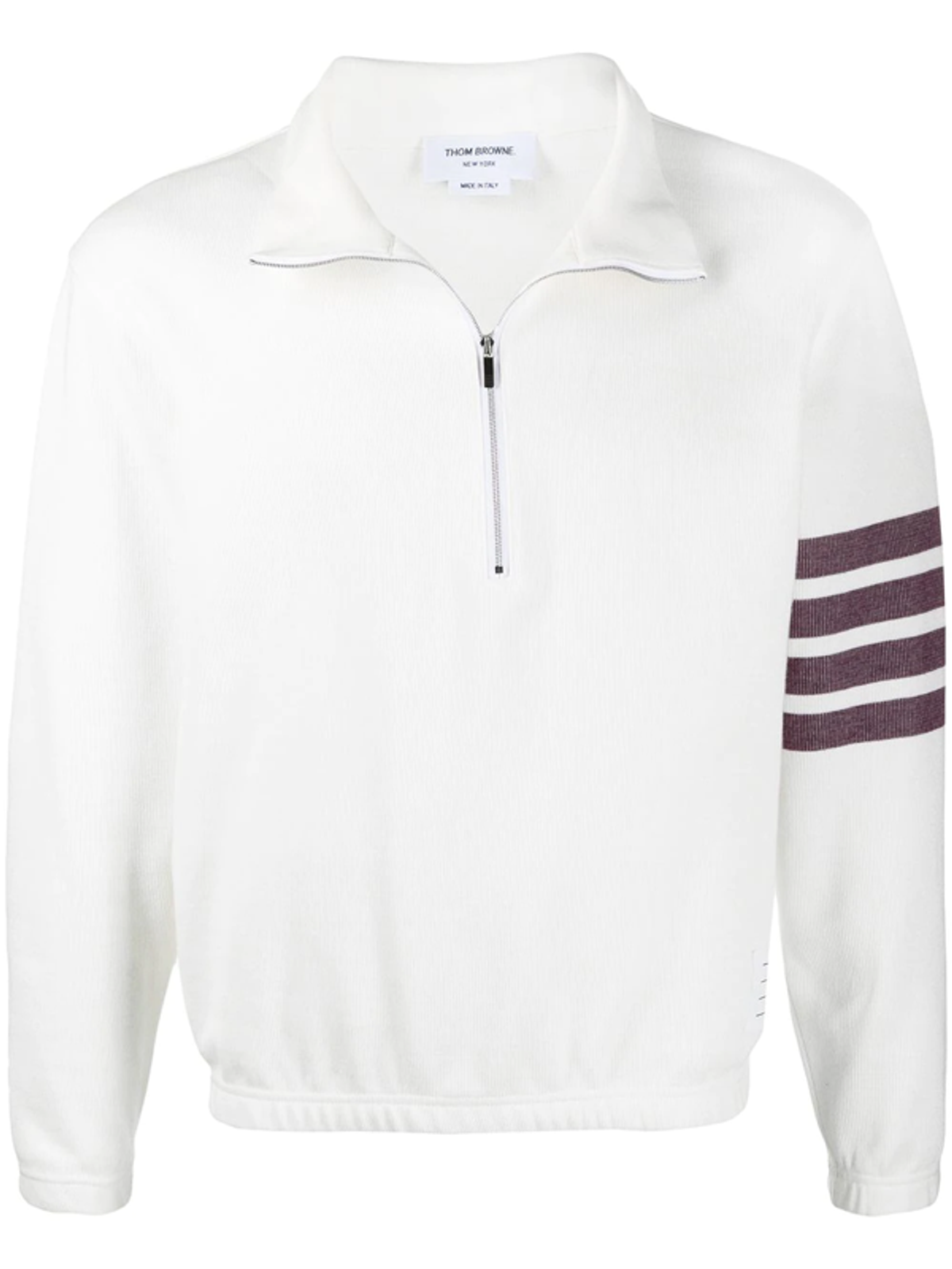 Thom Browne Striped White Sleeve Jumper