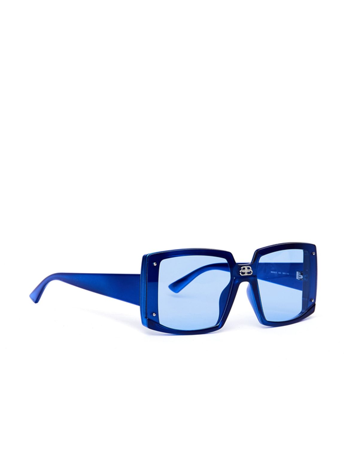 Balenciaga Blue Square BB Sunglasses