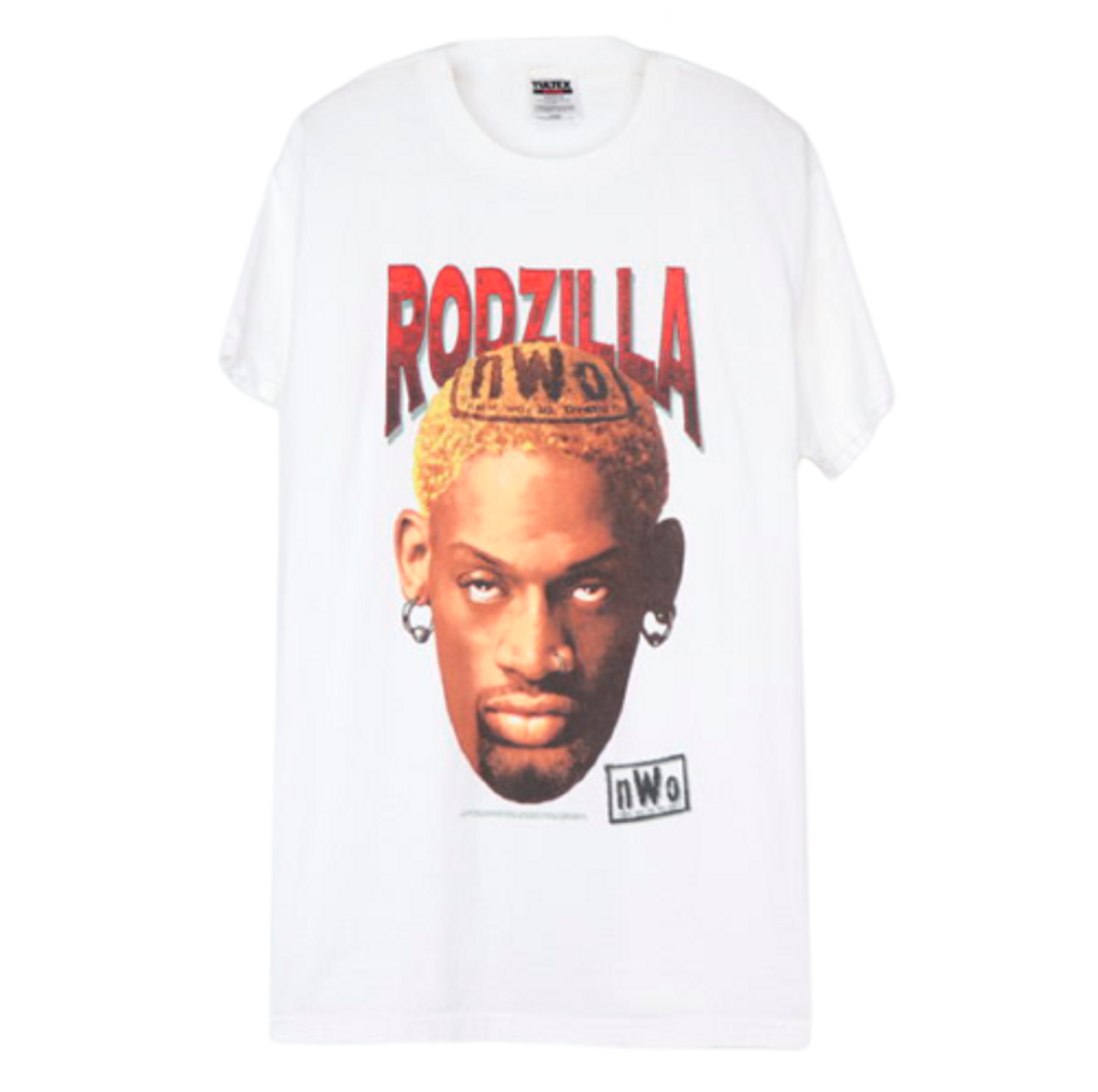 Vintage 1998 Dennis Rodman Rodzilla NWO T-Shirt