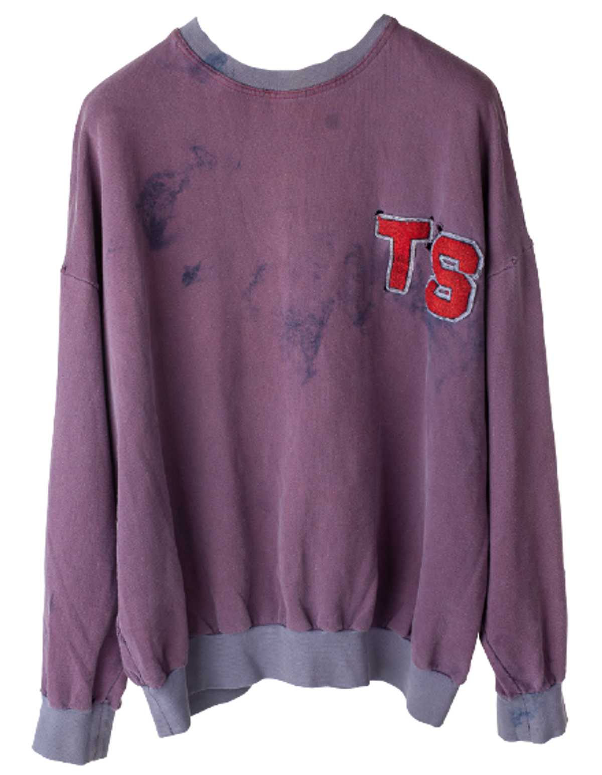 Raf Simons Virginia Creeper AW02 Chenille Lettered Jumper