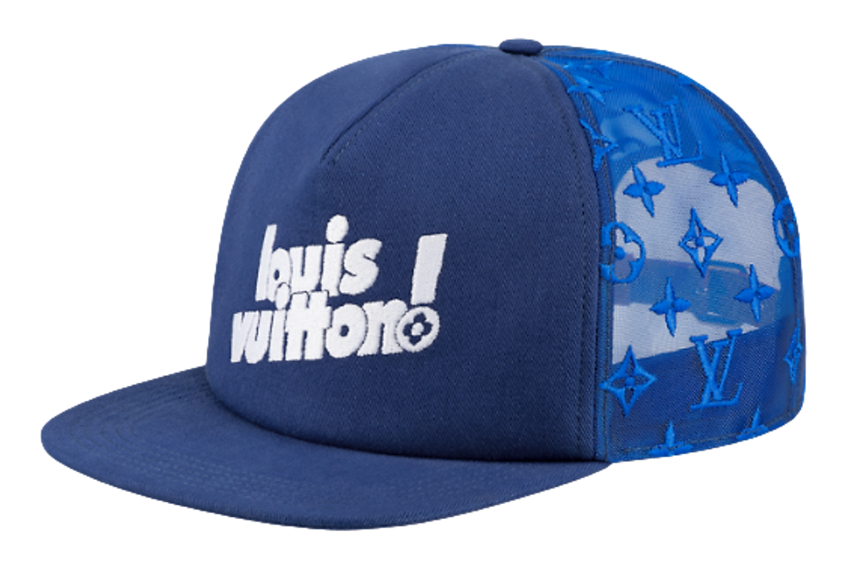 Louis Vuitton Everyday Blue Mesh Cap