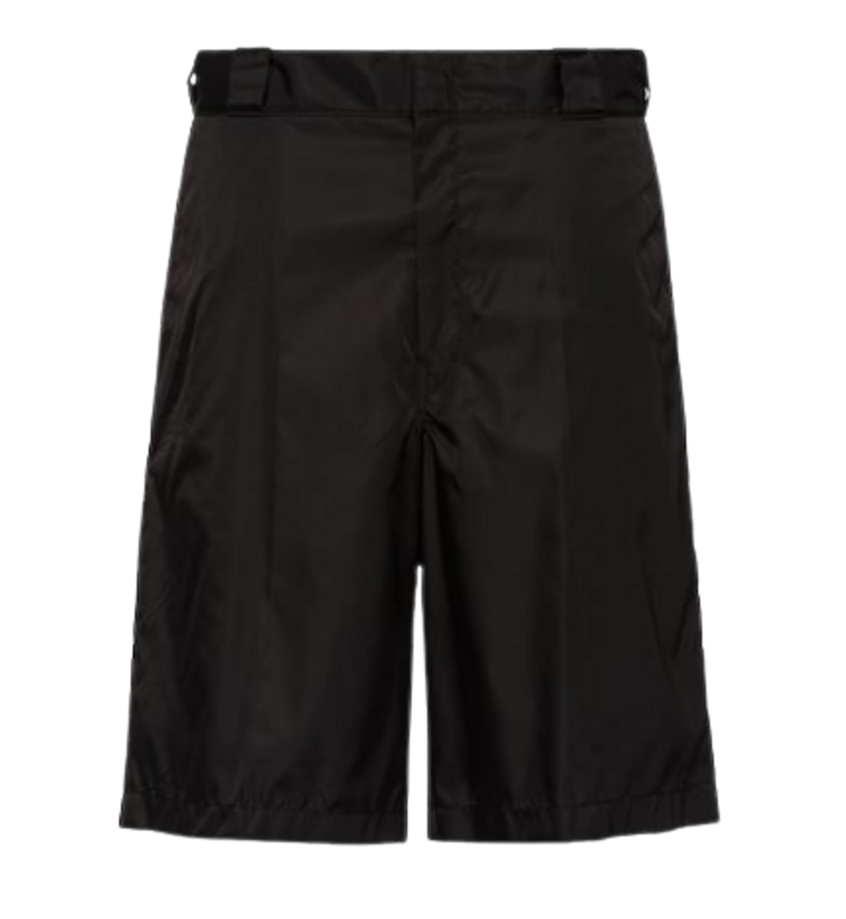 Prada Re Nylon Bermudas Black Shorts
