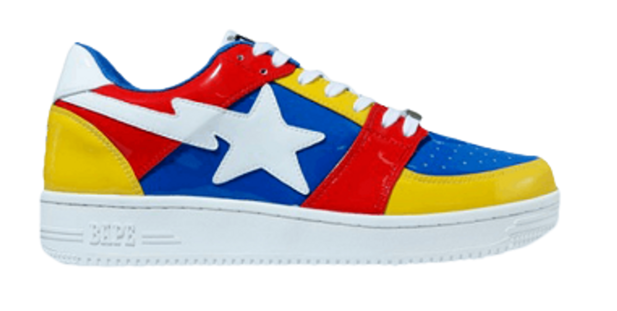 Bape × Medicom Toy Low Medicom Toy Multi Sneakers