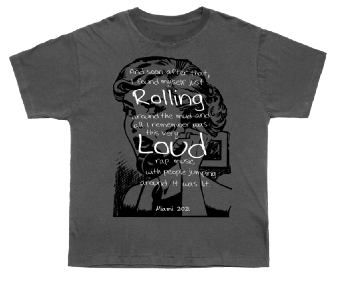 Rolling Loud Merch Distress Call Vintage T-Shirt