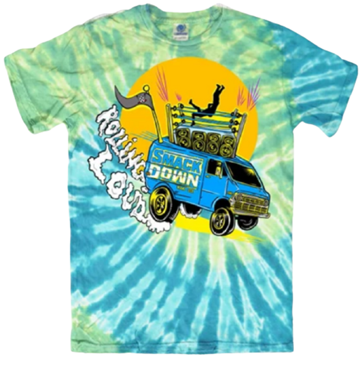 Rolling Loud Merch Miami Van Tie-Dye T-Shirt