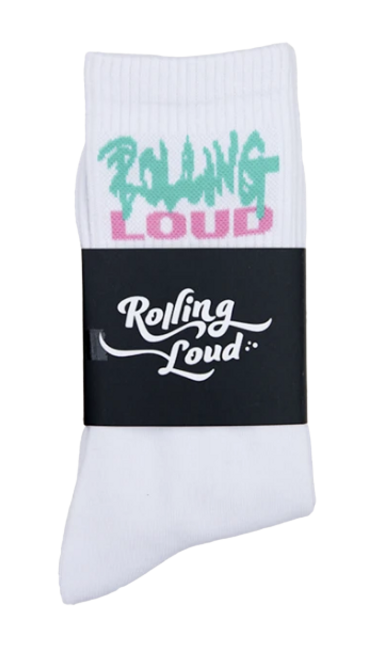 Rolling Loud Merch Crew Neon Socks WHAT’S ON THE STAR?