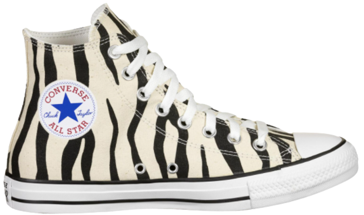 Converse Canvas Chuck Taylor All Star Zebra Sneakers
