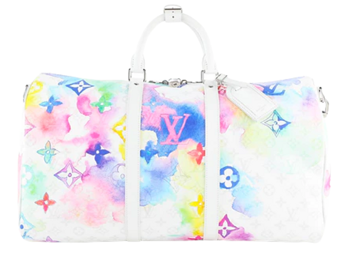 Louis Vuitton Keepall 50 Monogram Watercolor Bag