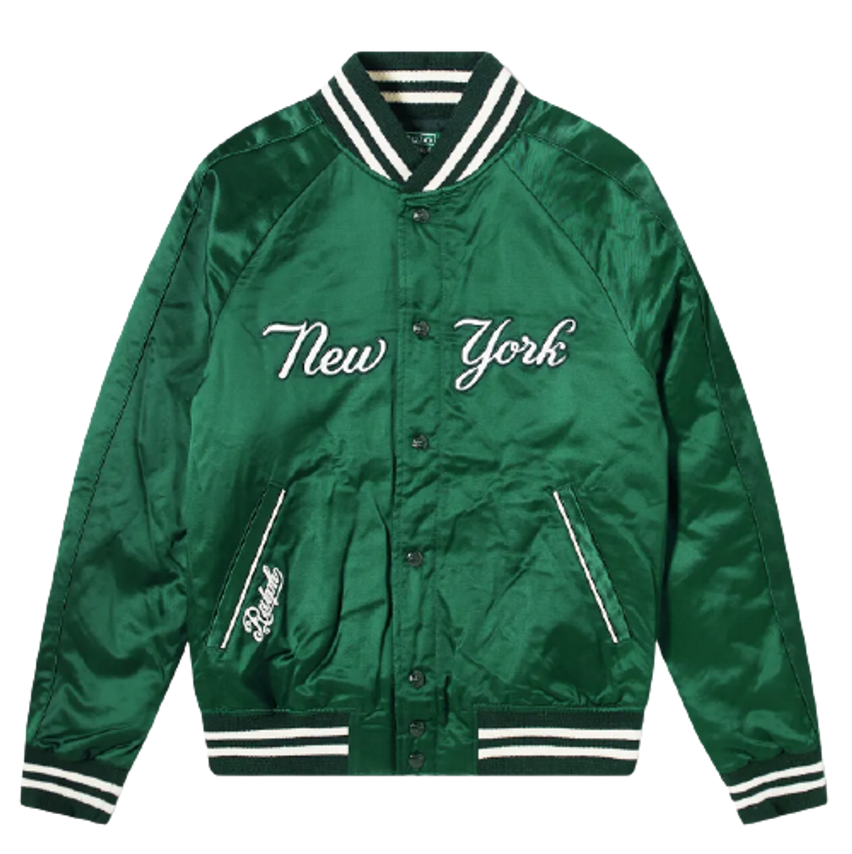 Ralph Lauren Baseball Green Jacket
