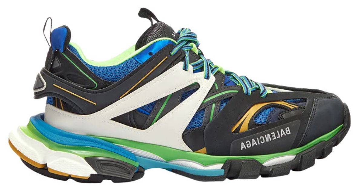 Balenciaga Black Blue White Track Snekaers