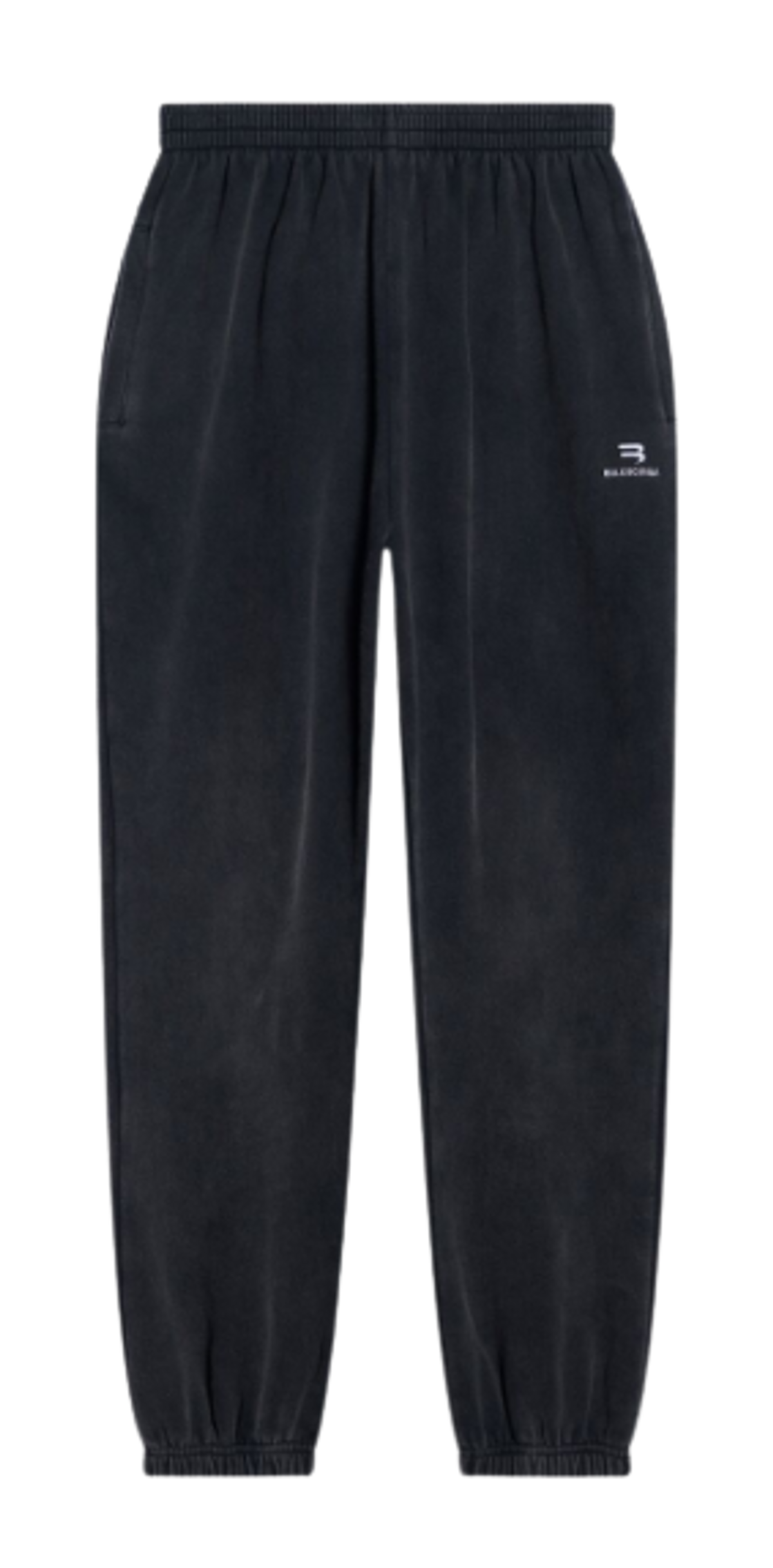 Balenciaga Sporty Stretch Black Pants