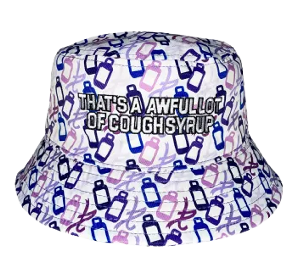 Asaali × Awful Lot of Cough Syrup Purple Bucket Hat