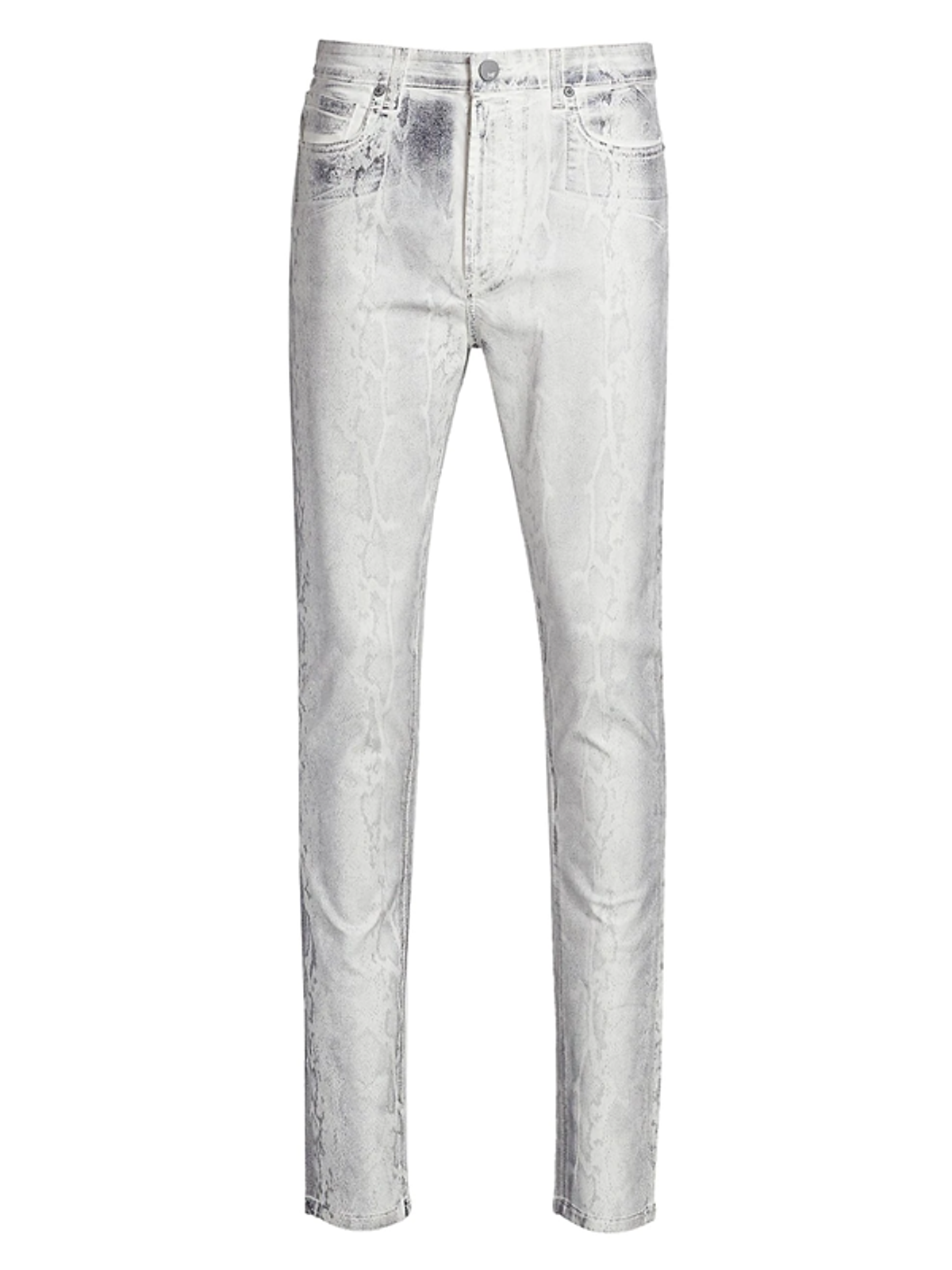 Monfrere Greyson Snake Print Python Skinny Jeans