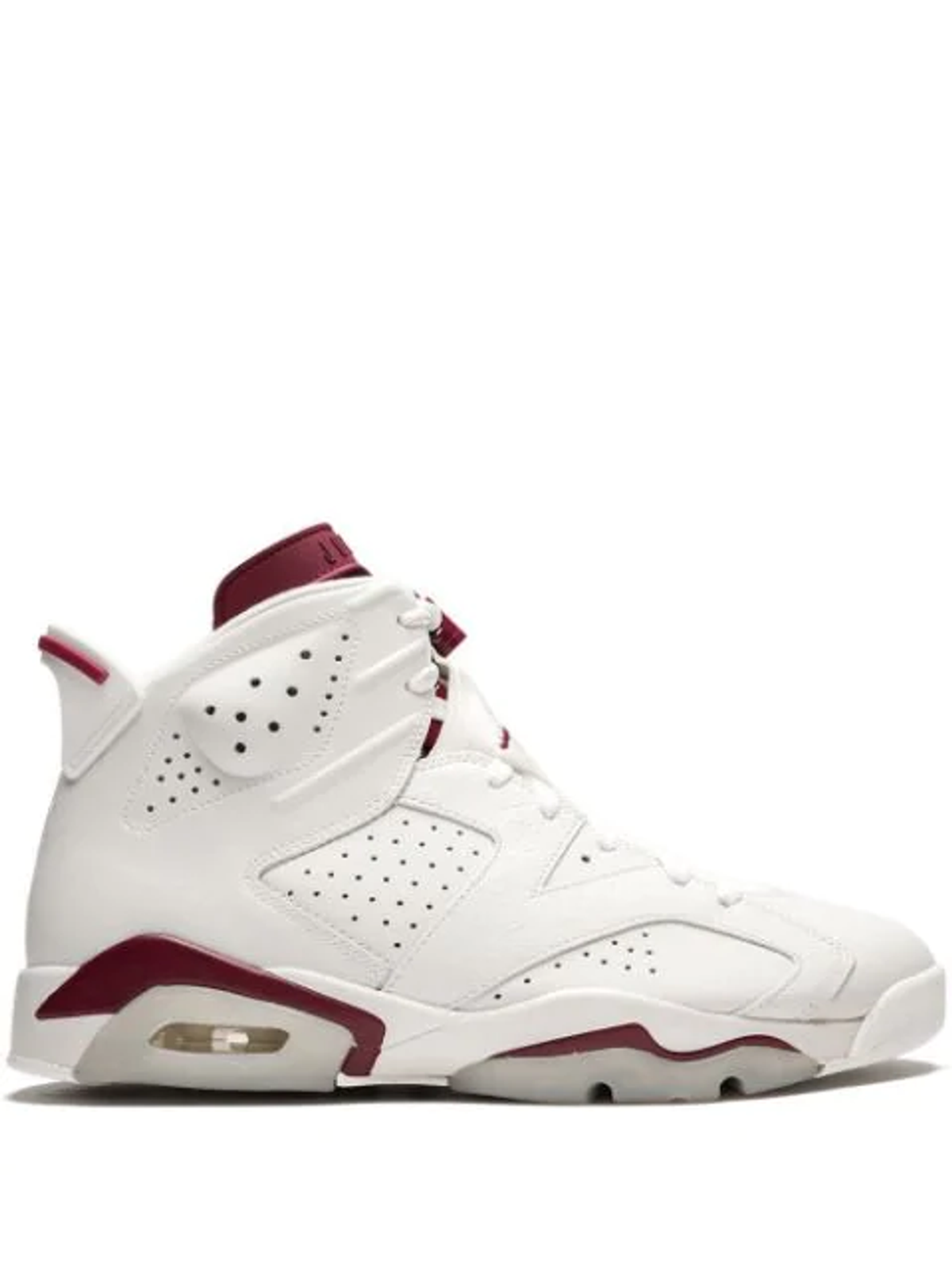 Jordan Air Jordan 6 Retro Maroon White Sneakers