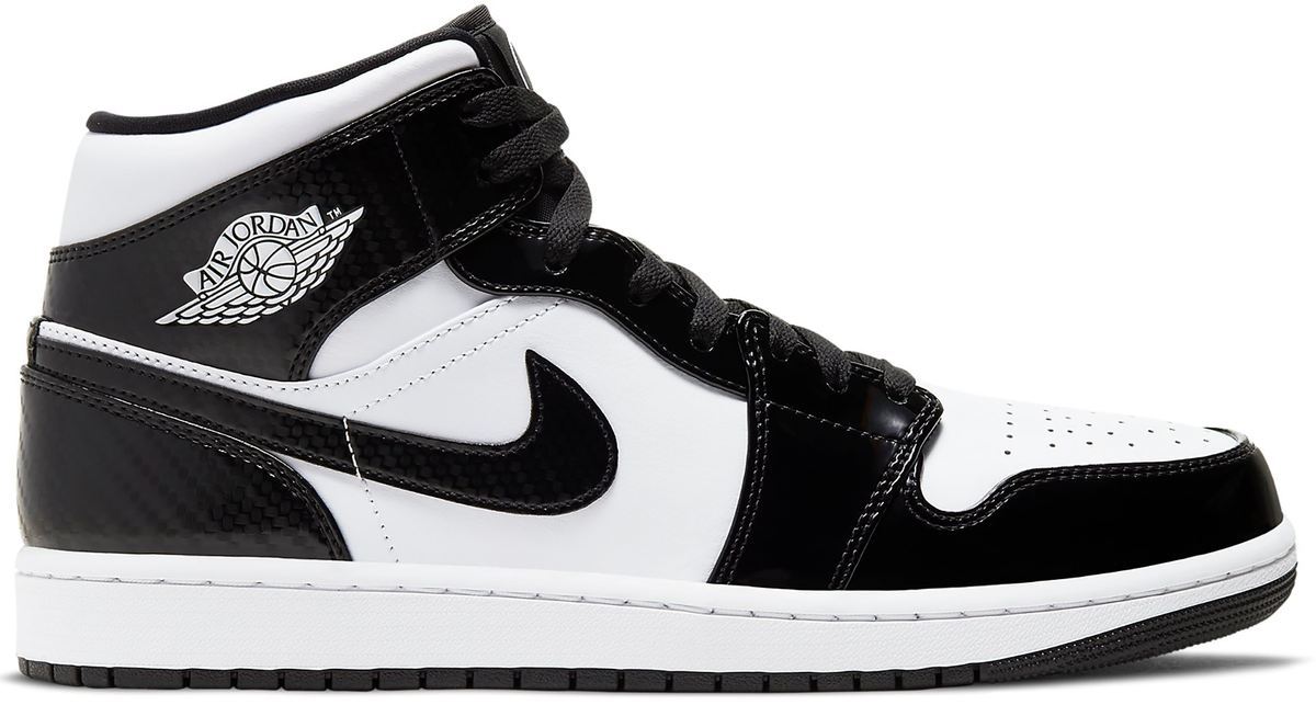 Nike Air Jordan 1 Mid Carbon Fiber Sneakers