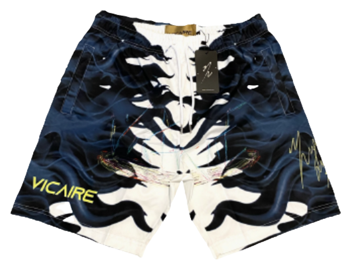 Vicaire Sublimated Hand Sketched Logo Shorts