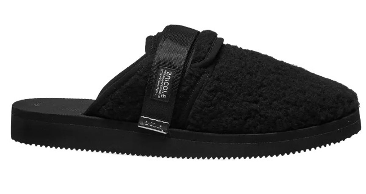 Suicoke × John Elliott Zavo Black Slippers