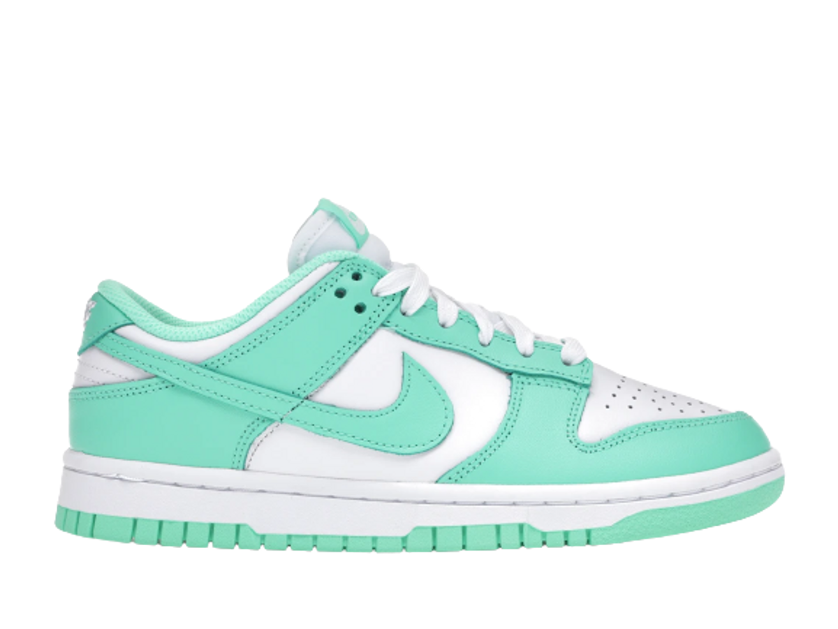 Nike Dunk Low Green Glow Sneakers