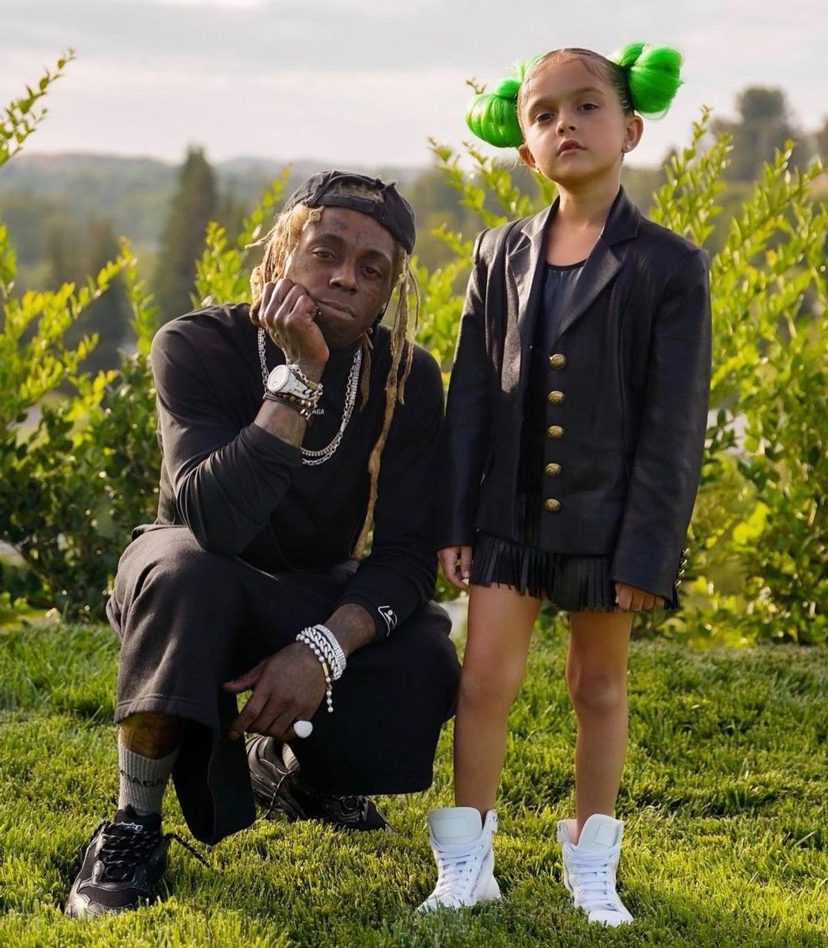 Lil Wayne Outfit from August 9, 2021 WHAT’S ON THE STAR?