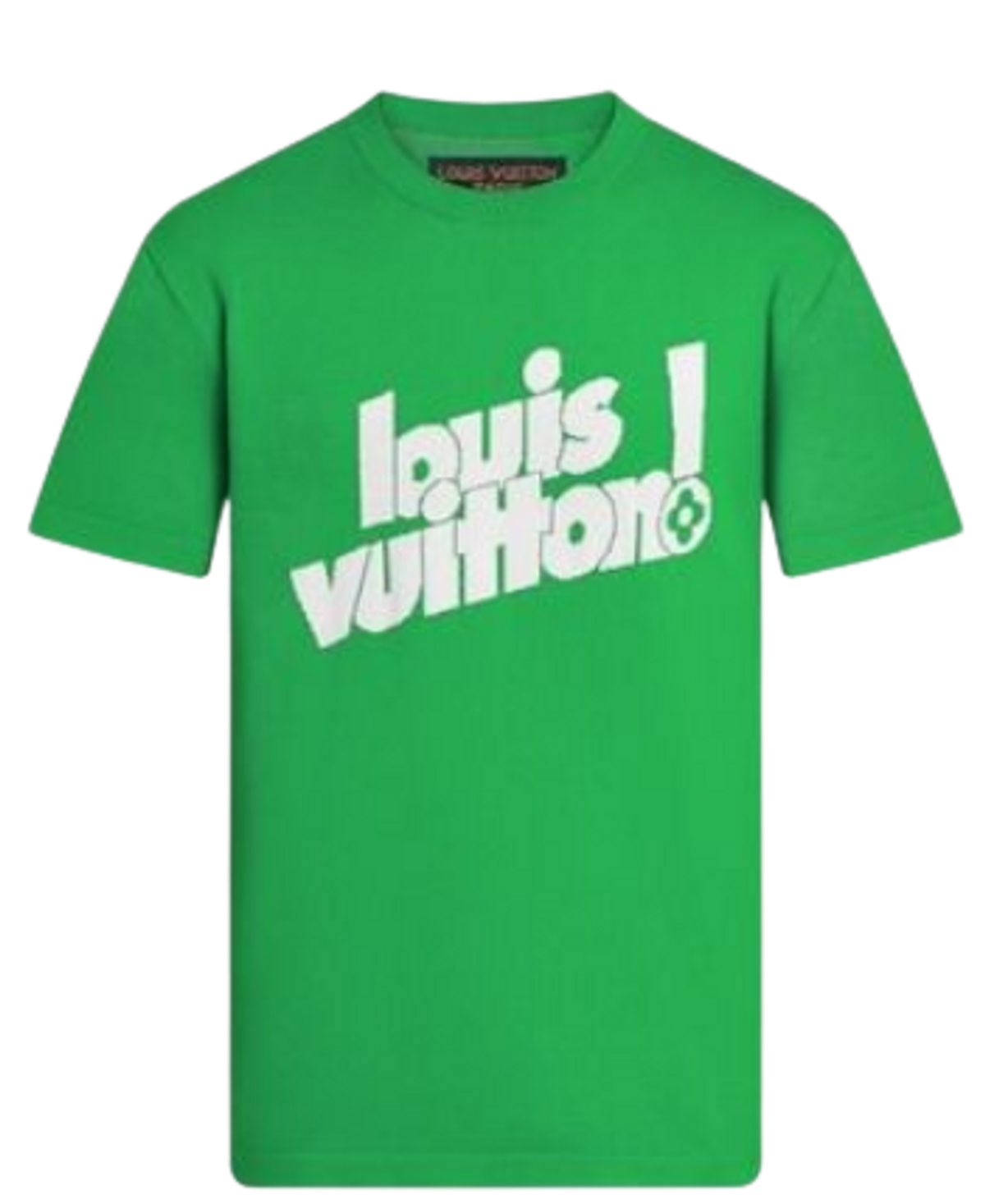 Louis Vuitton Cotton Logo Green T-Shirt