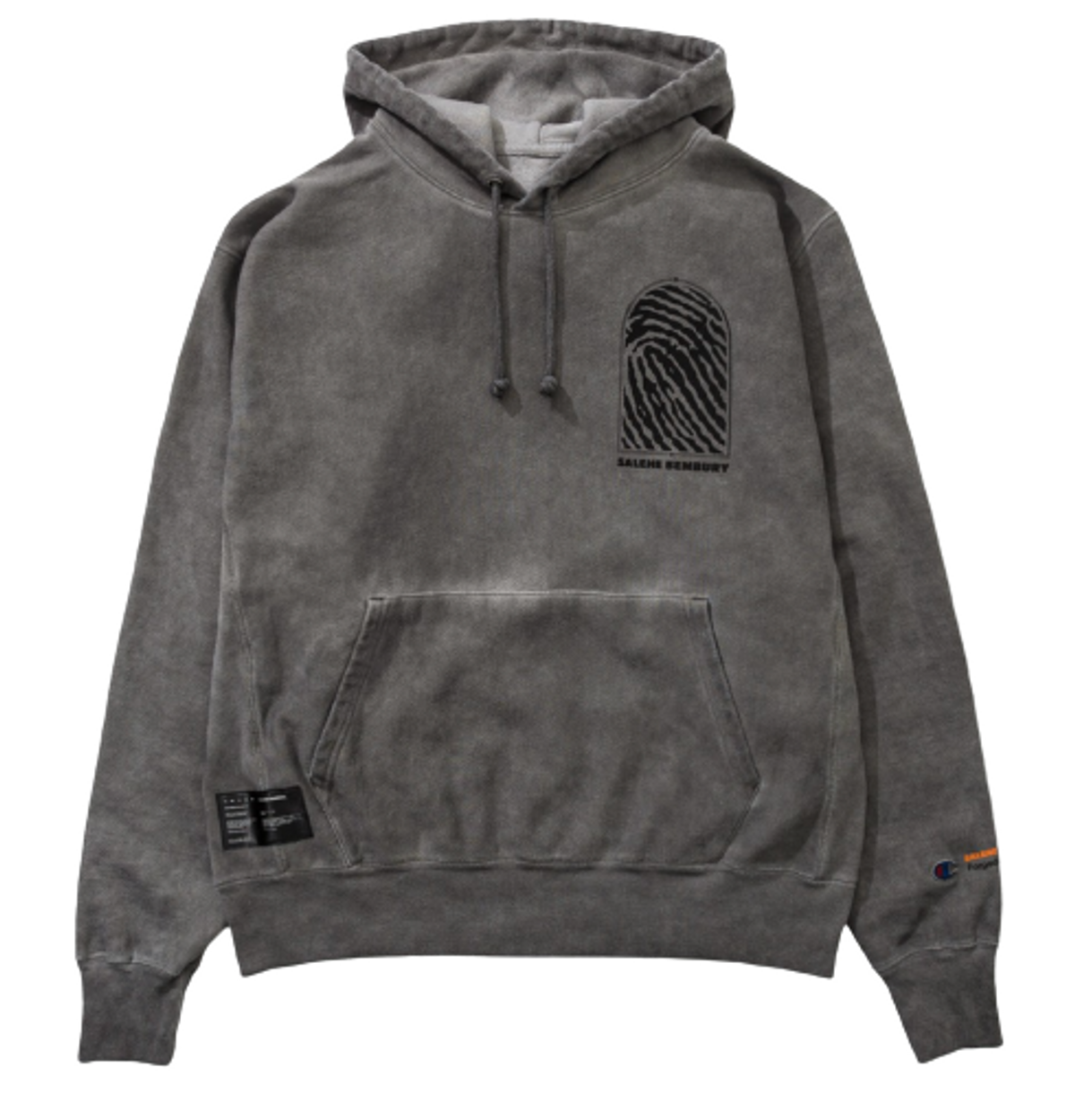 Salehe Bembury × Lexus Logo Electrified Grey Hoodie
