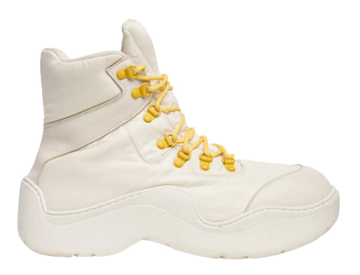 Bottega Veneta Contrast Laces Chunky Sole Boots