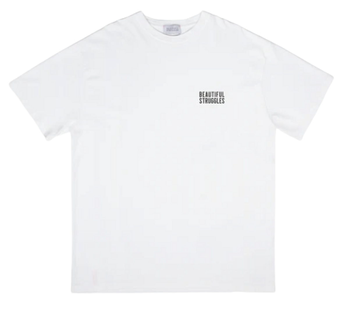 Beautiful Struggles Logo White T-Shirt
